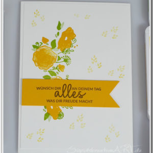 DIY geburtstagskarte-stampin-up- mit blumen Hand im Glueck