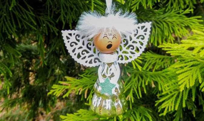 Weihnachts-Engel Tina für den Weihnachtsbaum