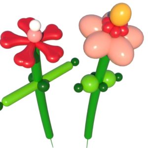 DIY Blumen aus Ballons "Jette & Minna"